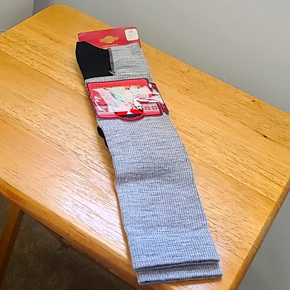 Skiing Winter Long Socks